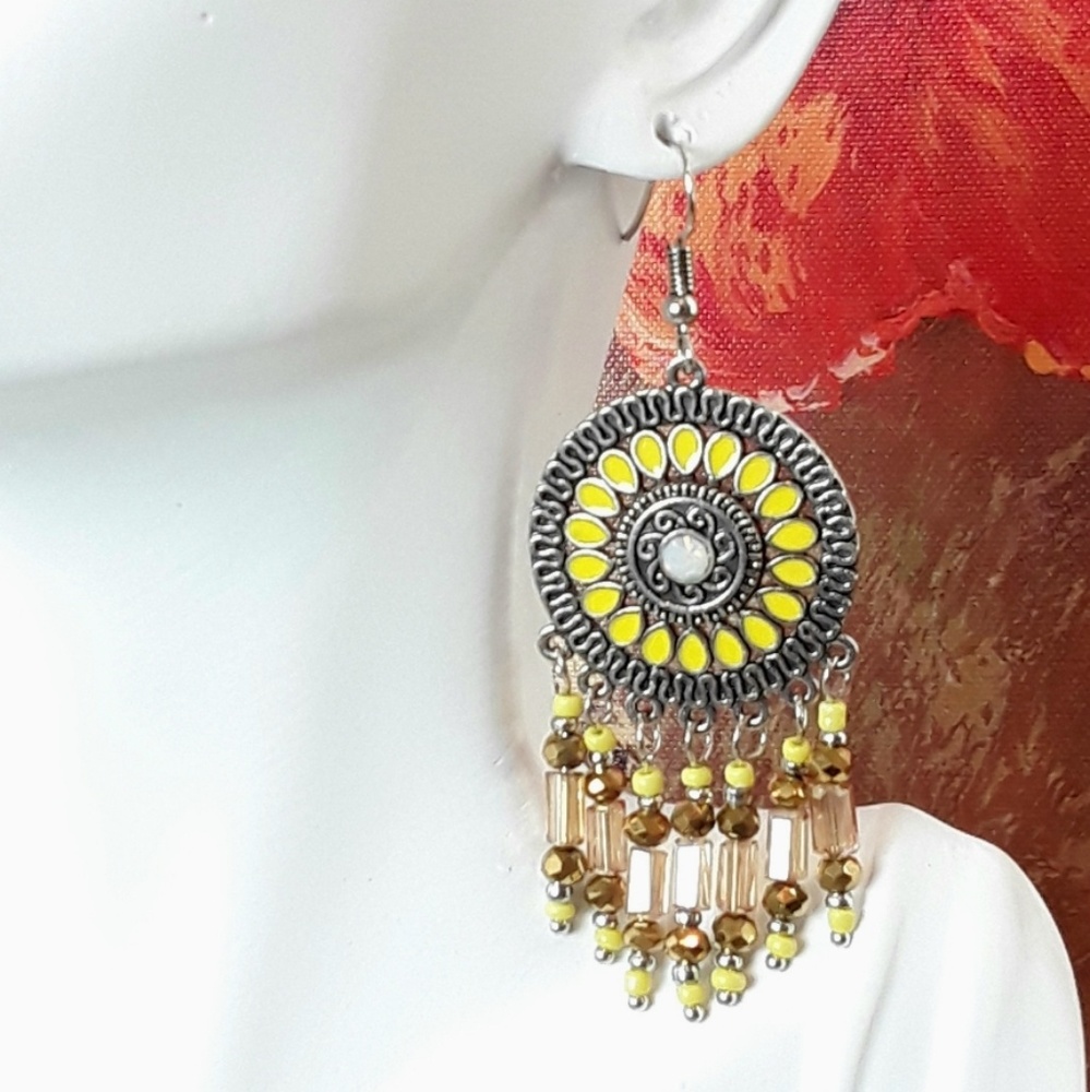 NEW Sunshine  Boho Earrings